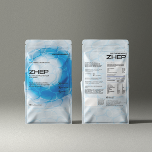 ZHEP Recarga electrolítica 454 g, 45 servicios con potasio, magnesio, sodio y calcio.