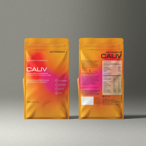 CALIV Soporte articular, 454 g, 45 servicios con Glucosamina, Magnesio y Cúrcuma, saborizado.