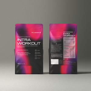 INTER-WORKOUT Energía explosiva 454 g, 45 servicios con Creatina, Arginina, Citrulina y extracto de café verde