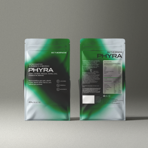 PHYRA Nutrición estética 454 g, 45 servicios con Biotina, Zinc, Lisina, Cisteína y Prolina.